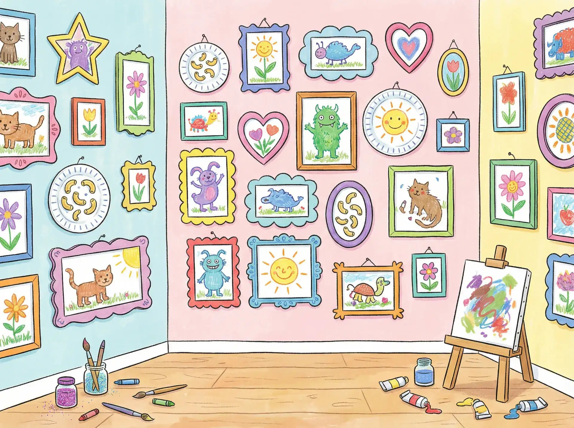 小朋友的彩色画作 - 芳芳的性幸福生活18 章 创意展示